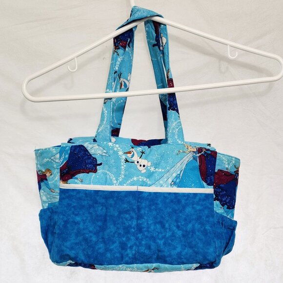 Frozen Themed Handmade Diaper/Mum Bag - Picture 5 of 6